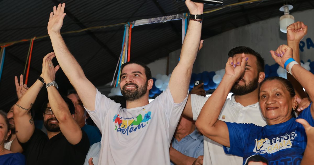 Igor Normando no lançamento do "Muda Belém"