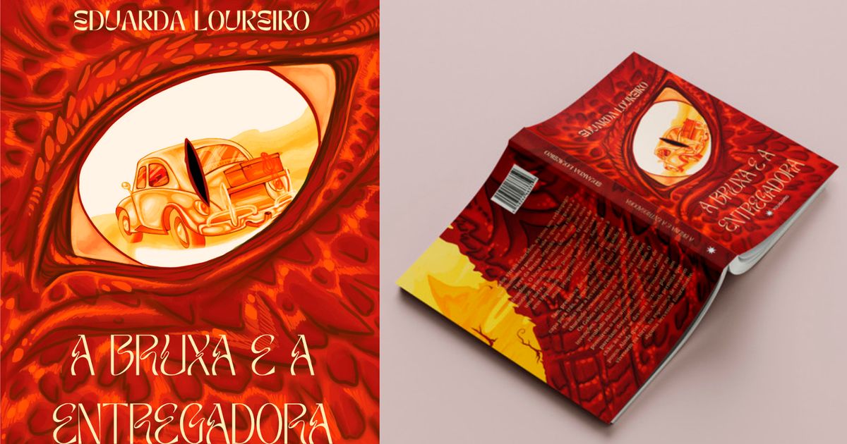 Livro 'A Bruxa e a Entregadora'.