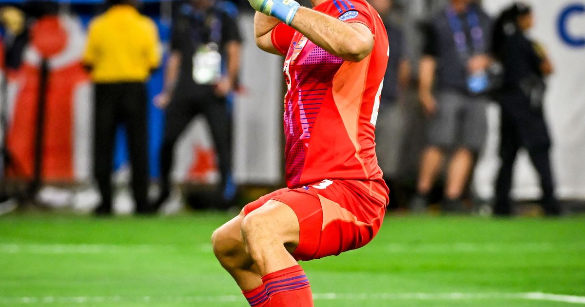 Goleiro da Argentina.