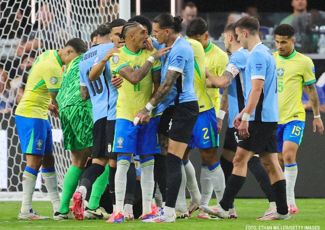 Seleção Brasileira é eliminada pelo Uruguai.