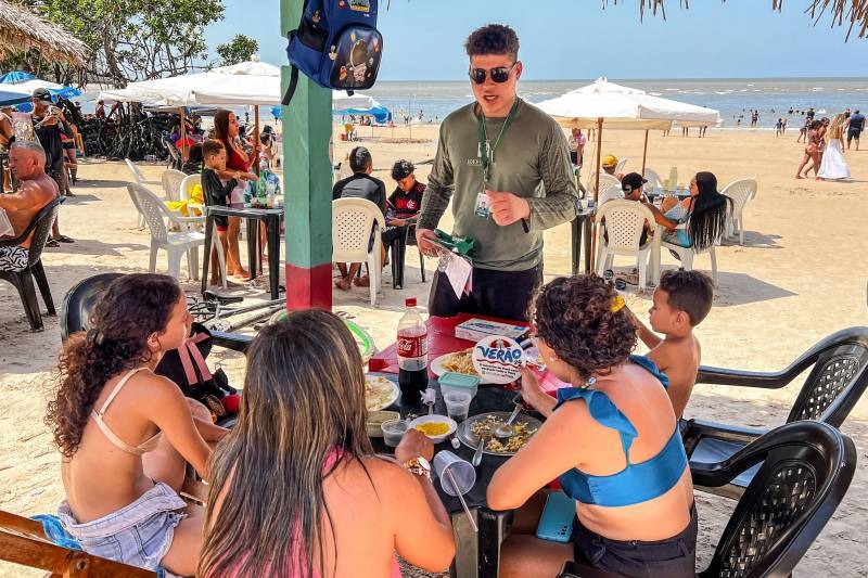 Ideflor-Bio realiza ação de conscientização ambiental em Soure, no Marajó. 