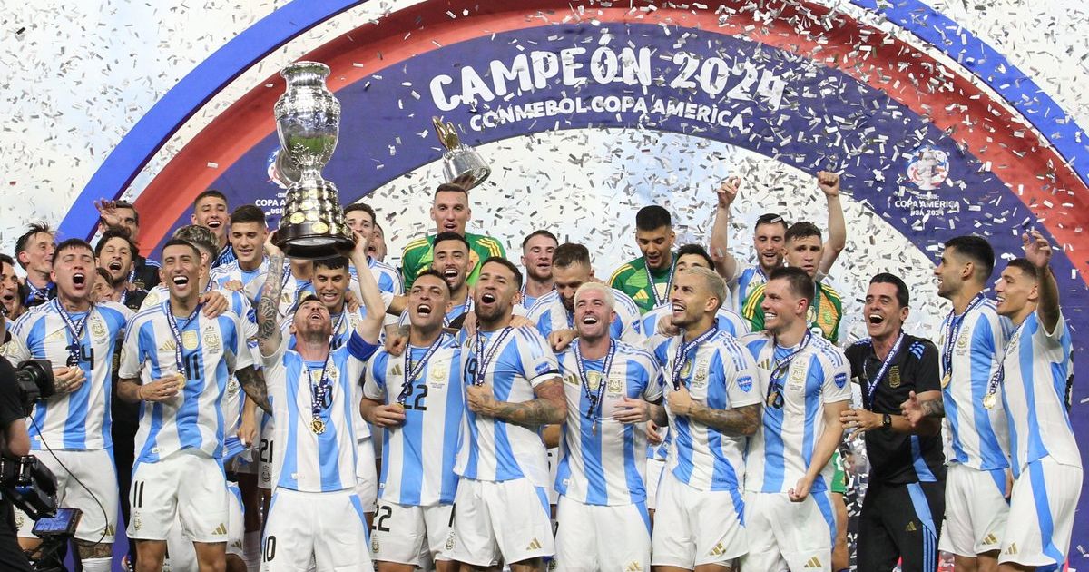 Argentina garantiu o 16º título da Copa América - 