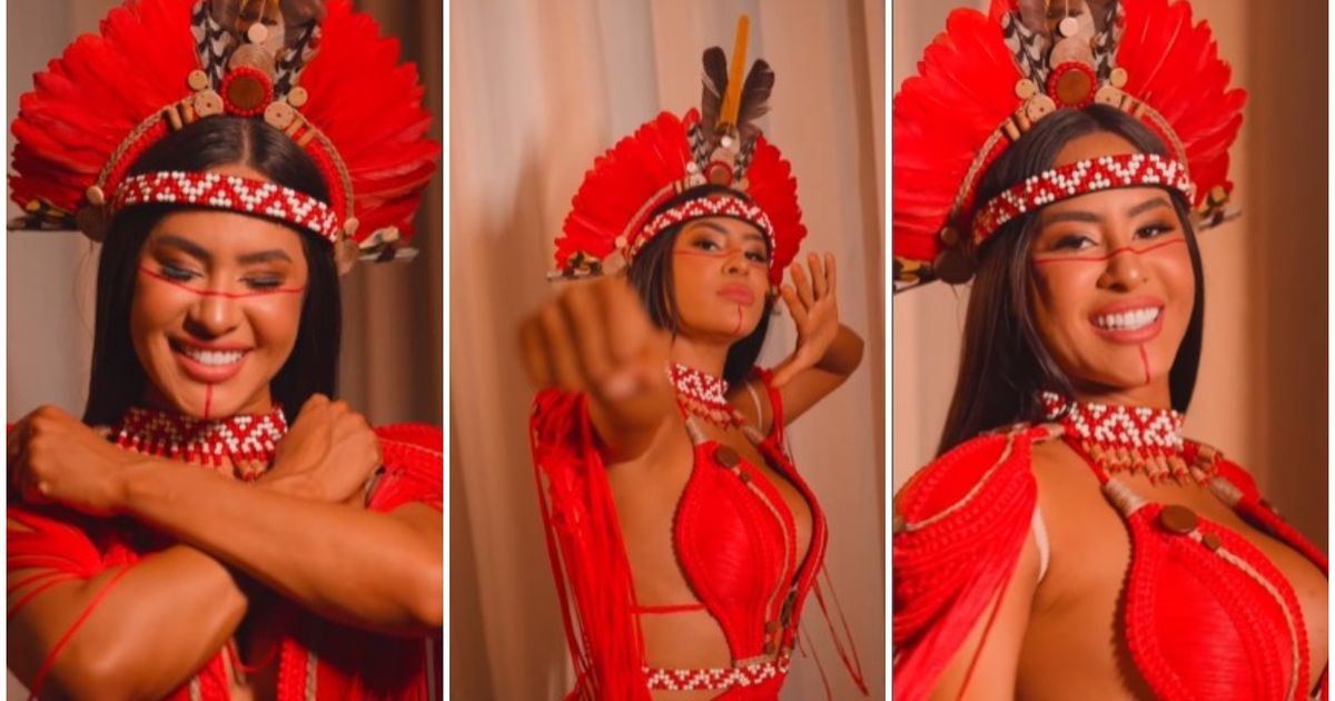 Isabelle Nogueira, ex BBB 24 e Cunhã poranga do Boi Garantido