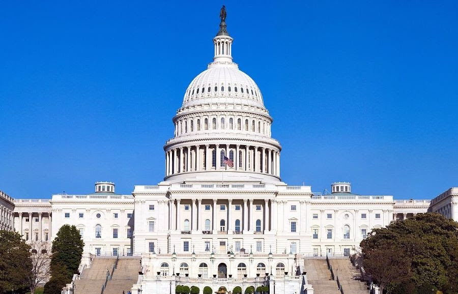 Capitólio dos EUA, centro legislativo americano