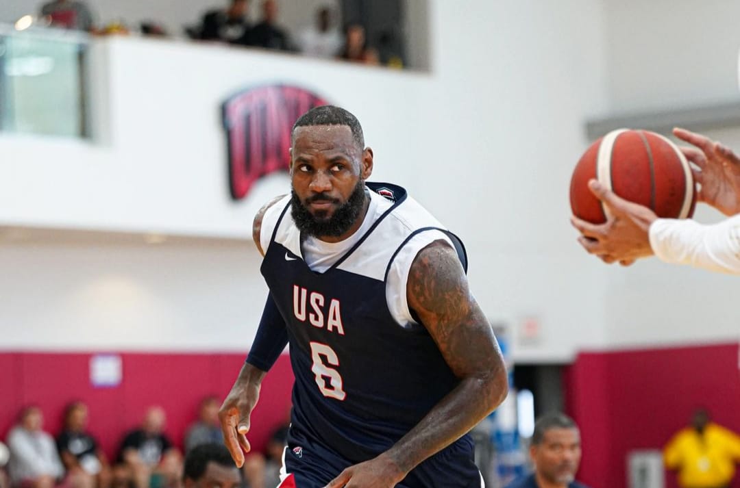 LeBron James vai para sua última aparição em Jogos Olímpicos.