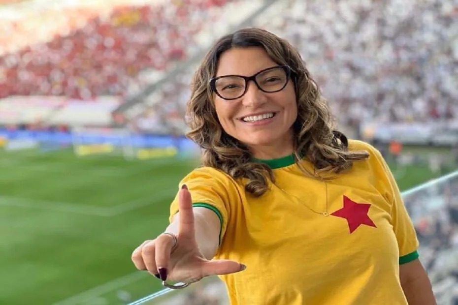 A primeira-dama do Brasil, Rosângela da Silva, a Janja.