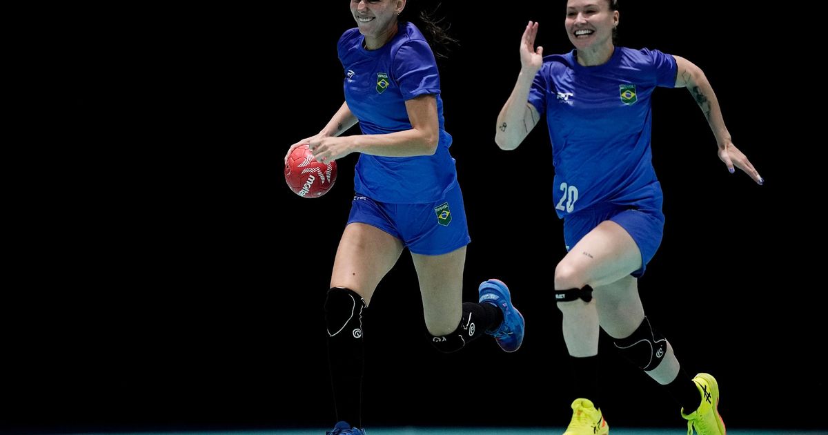 Seleção de handebol é a primeira a representar o Brasil em Paris - 