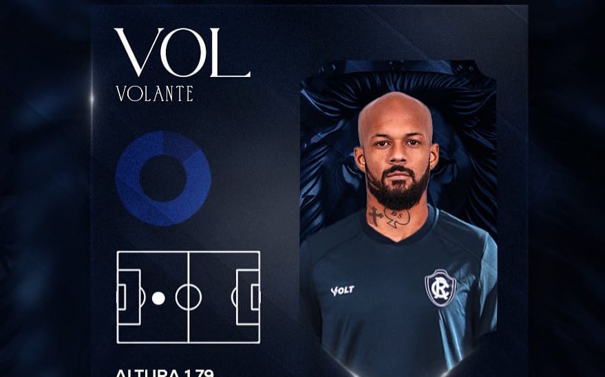 Bruno Silva é mais um reforço azulino para a Série C. 