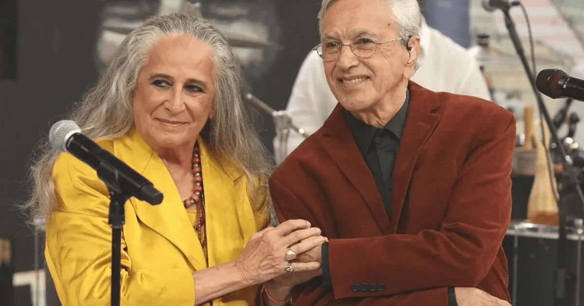 Maria Bethânia e Caetano Veloso.