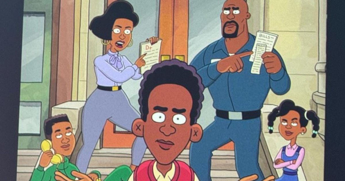Série animada de "Todo Mundo Odeia o Chris". 