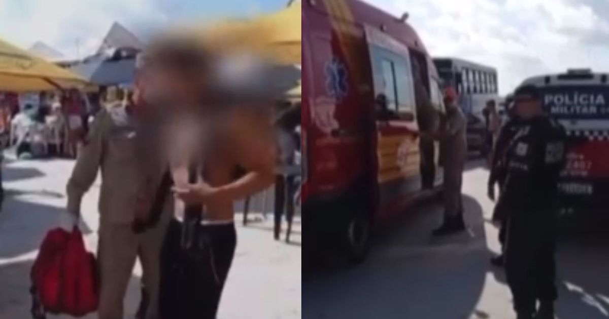 Garçom foi esfaqueado por cliente na praia do Atalaia, em salinas