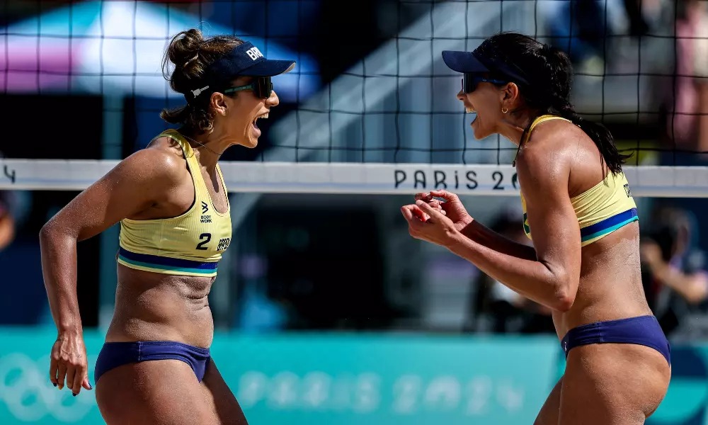 Dupla brasileira está nas oitavas - 