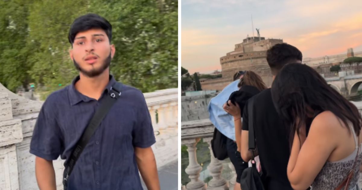 Brasileiro enfrenta 'pickpockets' na Itália.
