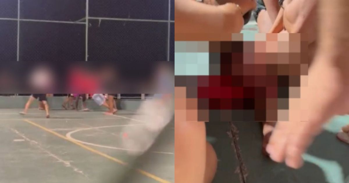 Briga é registrada no Portal da Amazônia, em Belém; jovem fica ferido e inconsciente após agressão