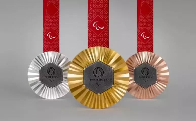 Medalhas de prata, ouro e bronze