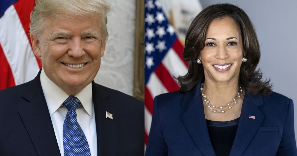 Donald Trump, do Partido Republicano ou Kamala Harris, do Partido Democrata.