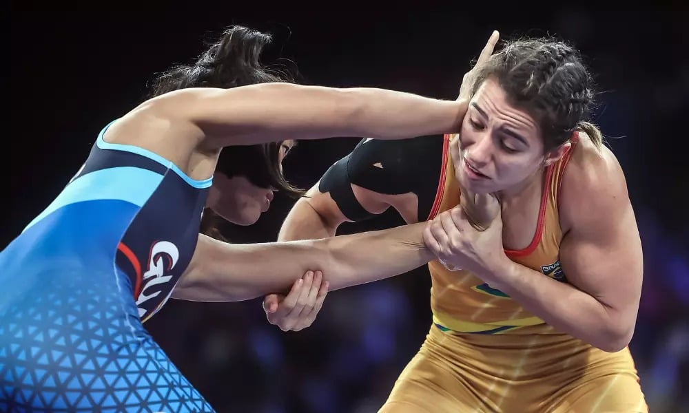 Giullia venceu adversária alemã por 7 a 0 - 