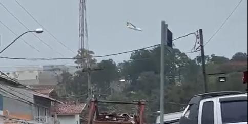 Aeronave saiu de Cascavel, no Paraná, destino a Guarulhos, São Paulo