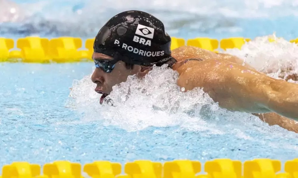 Phelipe Rodrigues é nadador da classe S10 - 