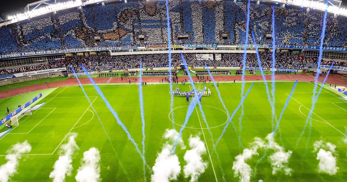 Torcida bicolor fez a festa no Mangueirão - 