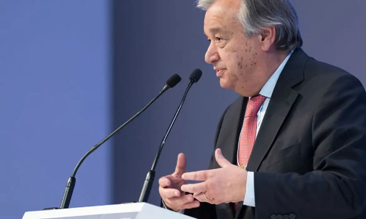 Secretário-geral das Nações Unidas (ONU), António Guterres.