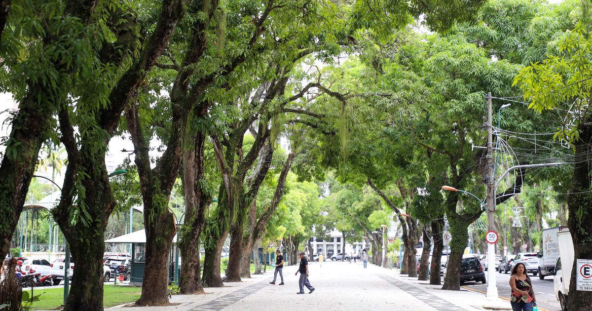 Praça da República, em Belém