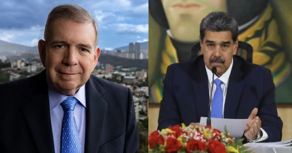 Edmundo Gonzalez e Nicolás Maduro