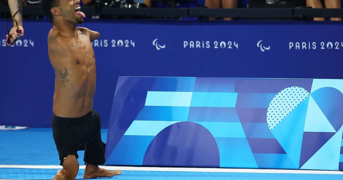 Gabrielzinho, dono de três ouros nas Paralimpíadas 2024