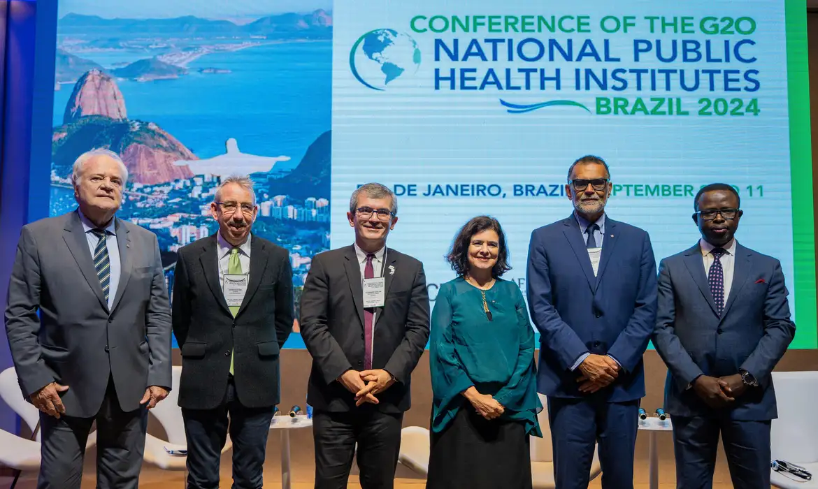 A conferência marca a primeira reunião dos institutos nacionais de saúde pública no âmbito do G20, que está sob a presidência do Brasil.