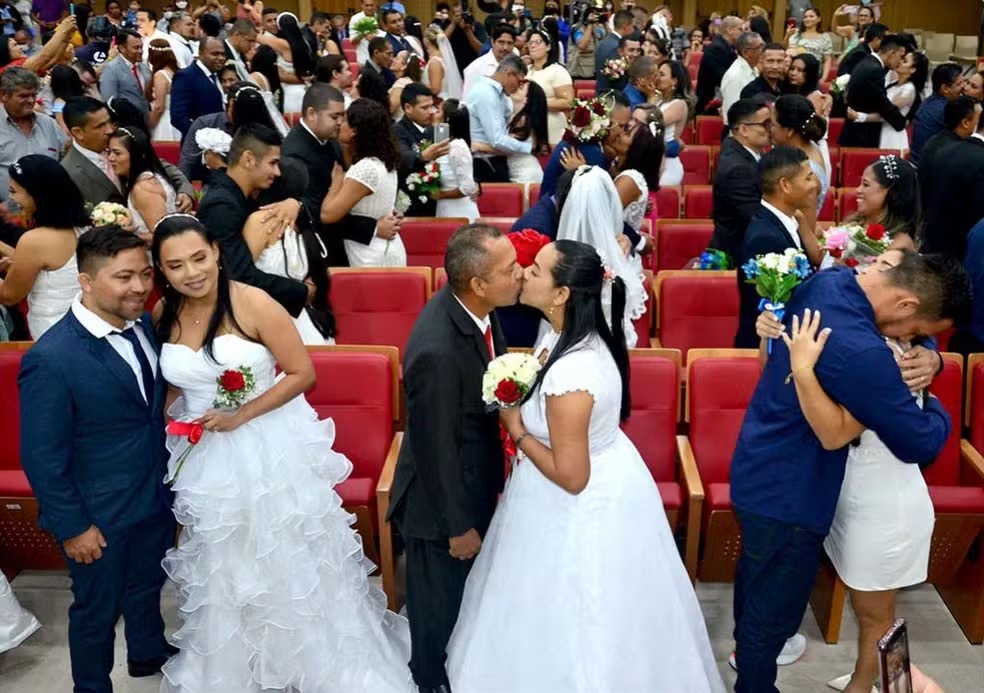 Casamento comunitário - 