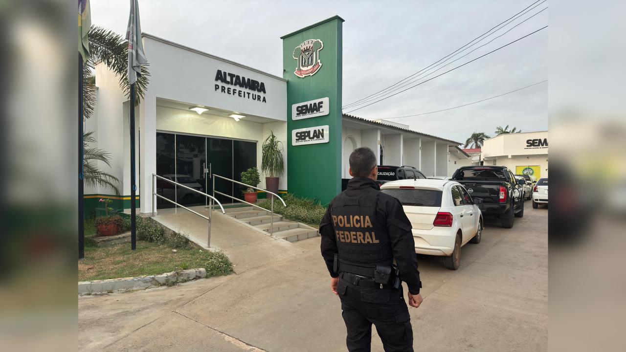 (Polícia Federal apura fraude em licitação em Altamira, no Pará - )