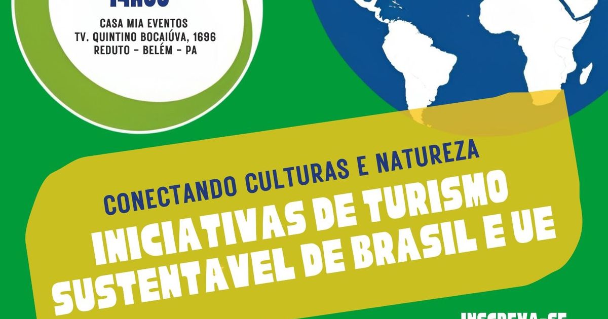 Evento acontece no dia 18, em Belém.