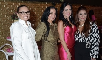 Márcia Feitosa, Gilvana Gonçalves, Fadia e Vera Mendes