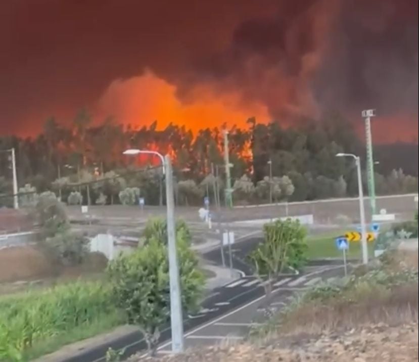 Incêndio em Portugal