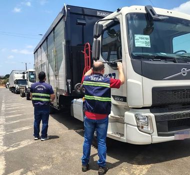 Imagem - Sefa apreende 47 toneladas de madeira serrada e caminhão no Pará