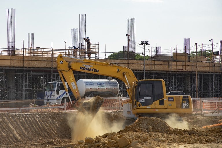 Obras avançam na capital paraense.