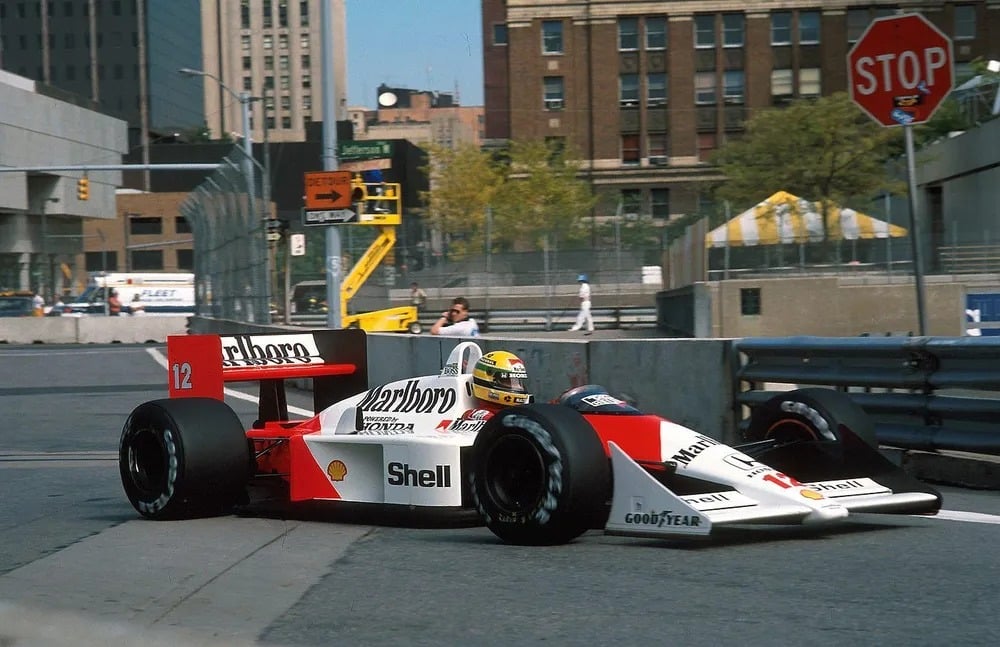 Senna fez história com o MP4 - 