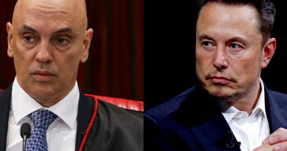 Moraes e Musk travaram batalha judicial.