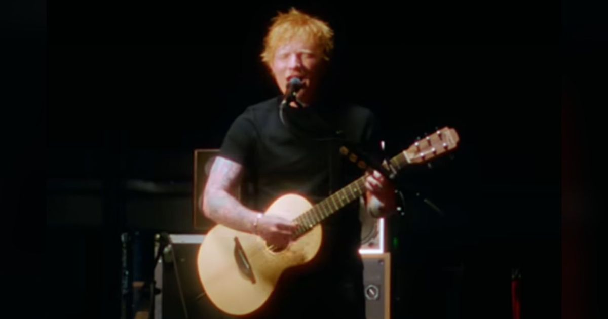 O astro pop britânico Ed Sheeran foi a principal atração desta quinta-feira, 19, no Rock in Rio 2024.