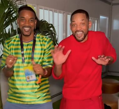 Imagem - Luciano Huck promove encontro de Will Smith e sósia, no Rio de Janeiro