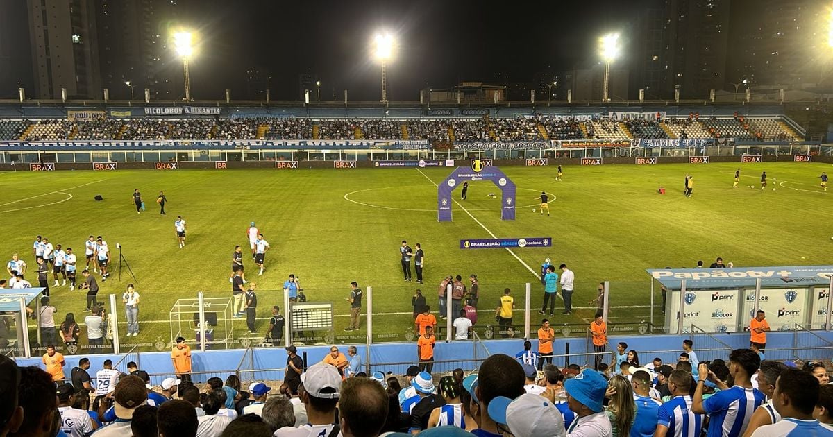 Paysandu faz o segundo jogo seguido em Belém.