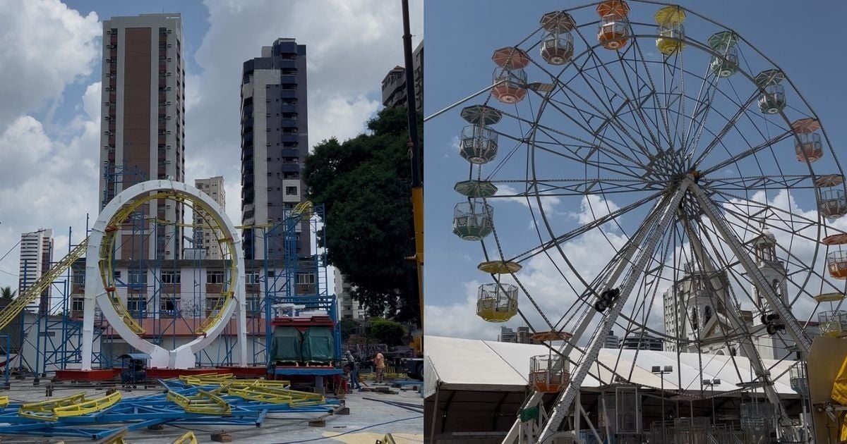 Ita Center Park funciona até dia 25 de novembro, em Belém.