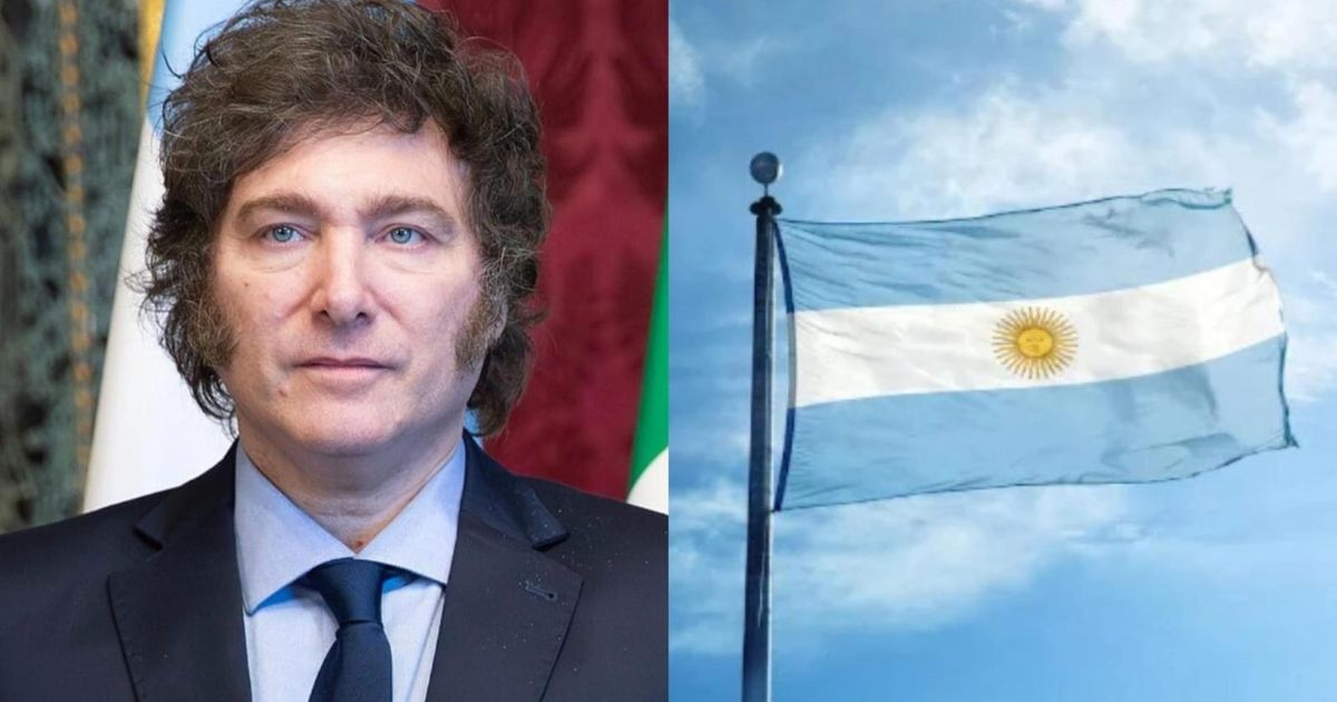 Javier Milei, presidente da Argentina.