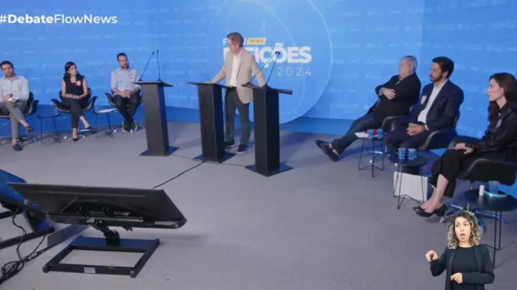 Debate dos candidatos a prefeitura de São Paulo.