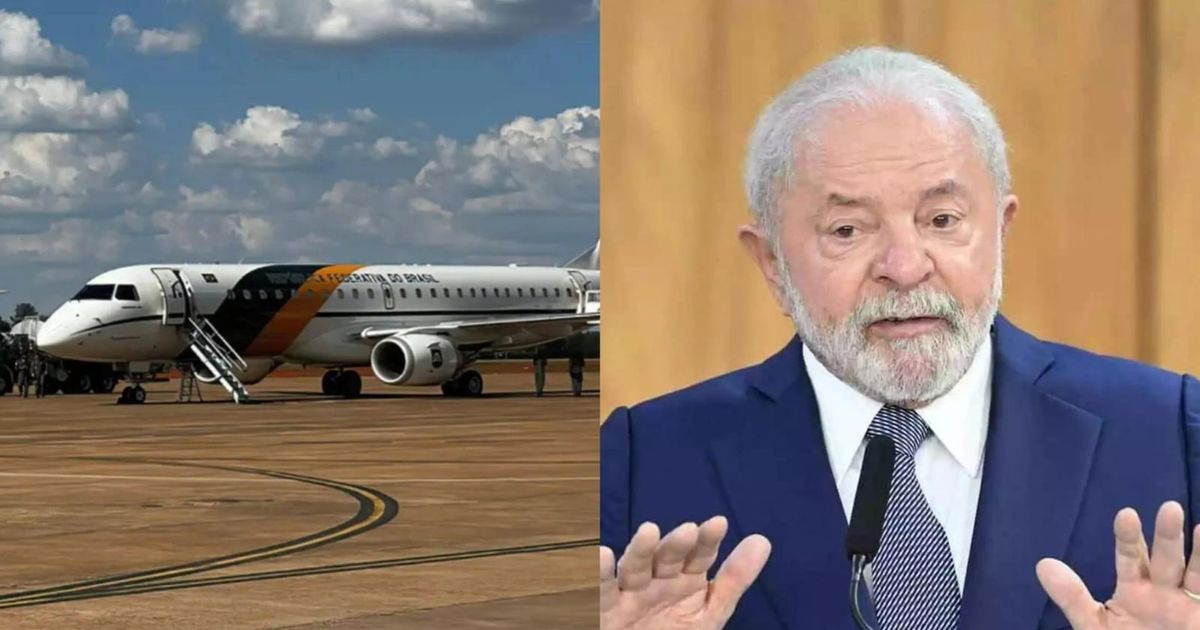 Lula e demais passageiros passam bem.