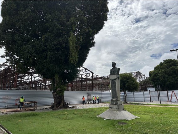 Obras de restauro no Porto Futuro II fazem parte do Programa Estrutura Pará do Governo do Estado em parceria com a Vale.