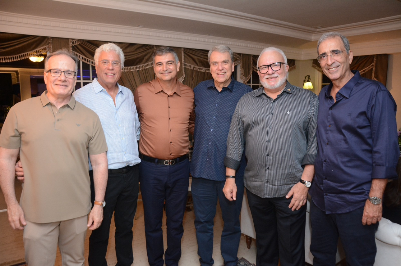 Alberto Pinheiro, André Fiuza de Melo, Guilherme Rodrigues, Sérgio Mendes, Cláudio Acatauassu e Marcelo Dias