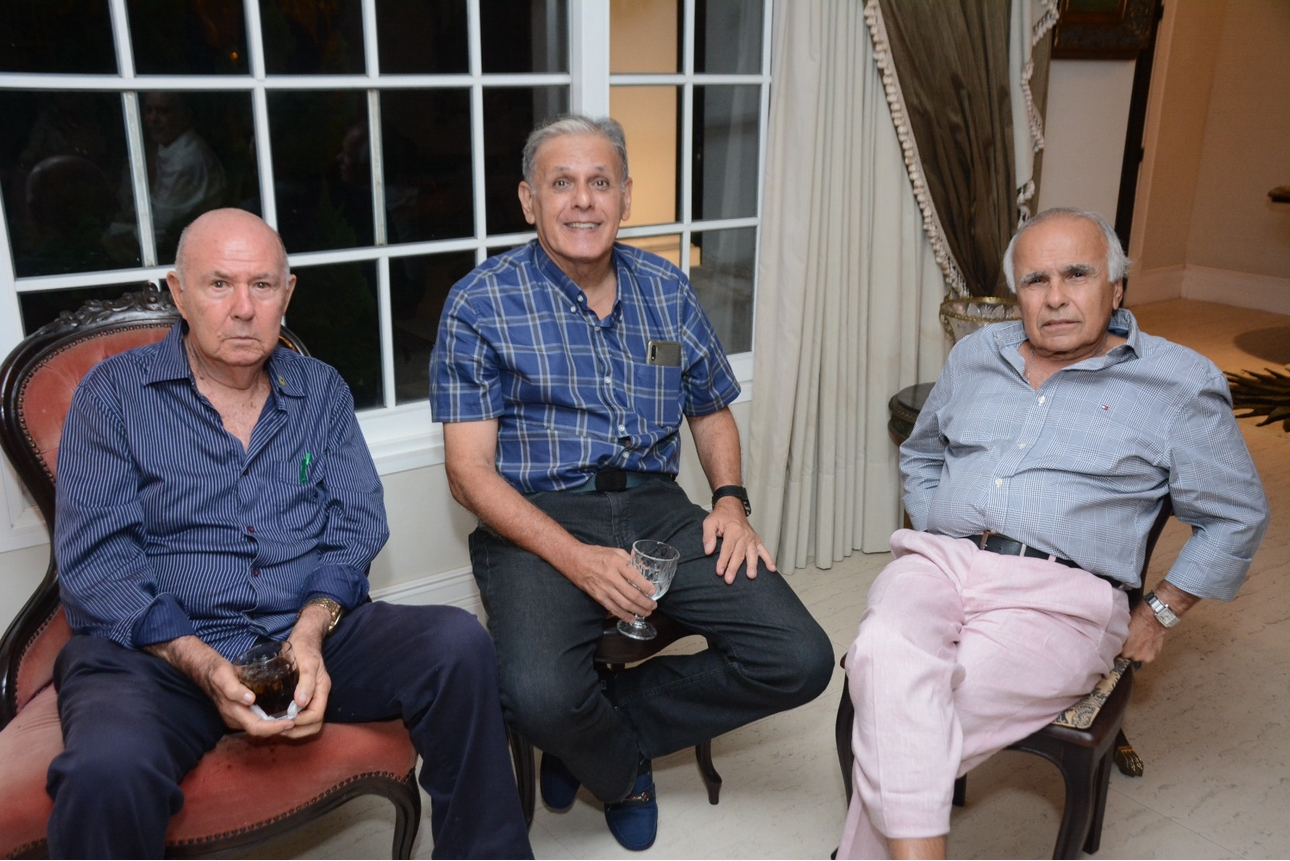 José Scaff, Antônio Assmar e Carlos Ferro e Silva 