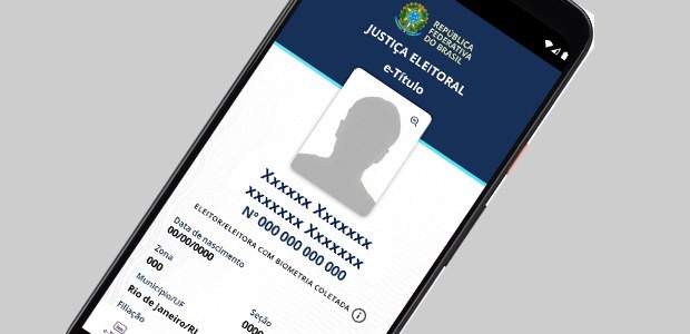 Para ser usado como identificação no dia do pleito, o aplicativo deve conter a biometria e a foto do eleitor, além de estar atualizado. 