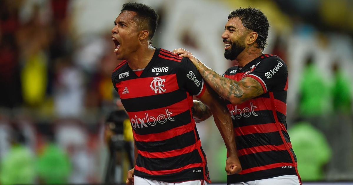 Alex Sandro marcou o gol da vitória do Flamengo - 